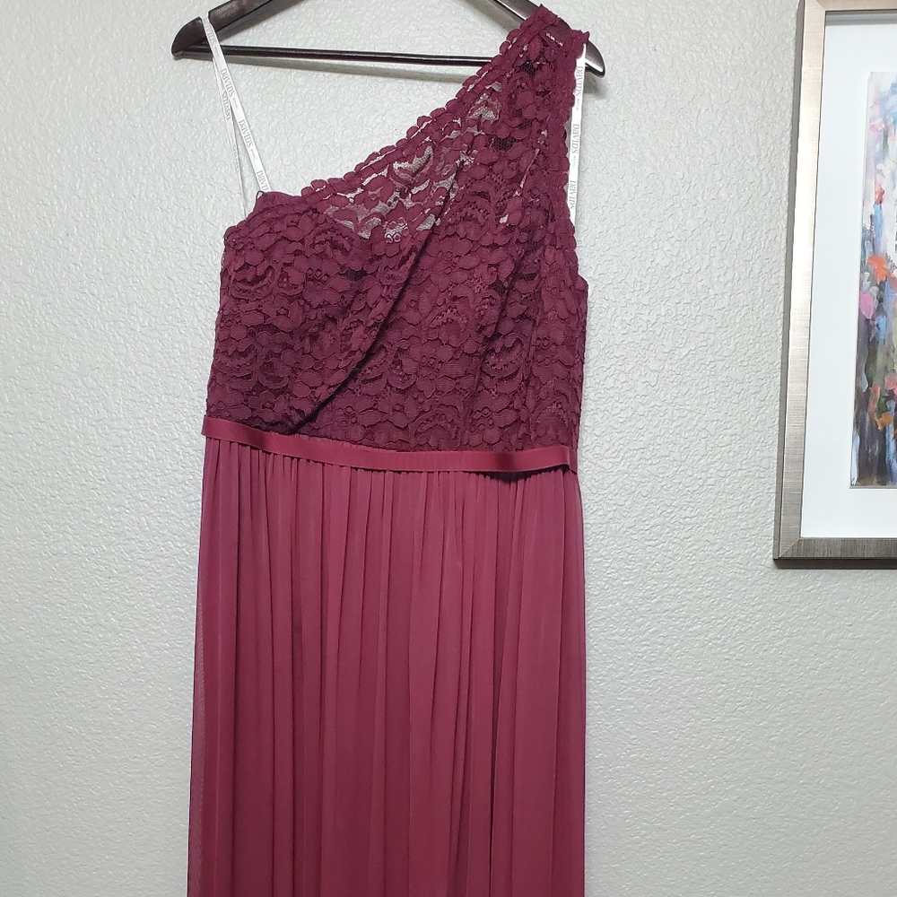 David's Bridal gown